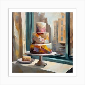 Slice Of Cake Art Print