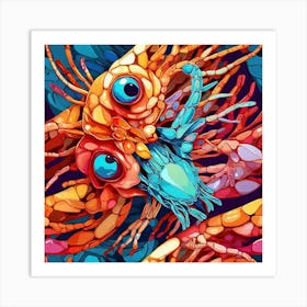 Crayfish 2 Art Print