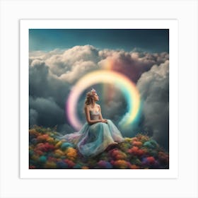 Rainbow In The Sky Art Print