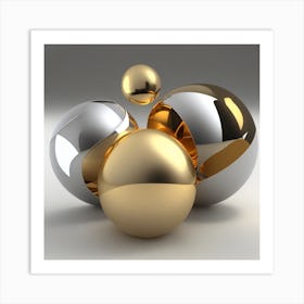 Spheres Art Print