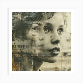 'The Girl In The Window' Art Print