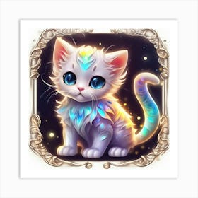 Fairy Cat Art Print