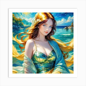 Mermaidxge Art Print
