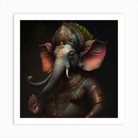 Shree Ganesha 7 Art Print
