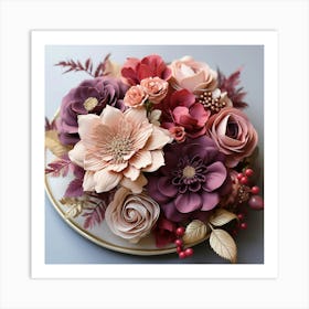 Bouquet Of Flowers 12 Art Print