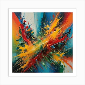 Abstract Painting 25 Art Print