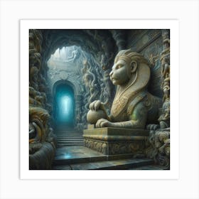 Egyptian Sphinx 1 Art Print