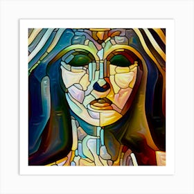 Hecate Glass Mosaic 4 Art Print