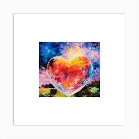 Heart Of Love Art Print