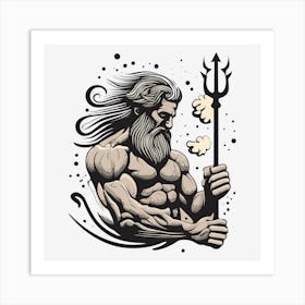 Poseidon Art Print