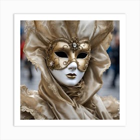 Carnival Mask Art Print