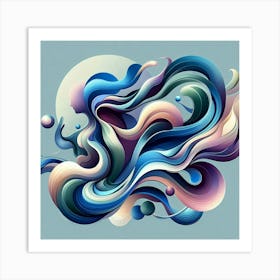 slowly moving Art Print