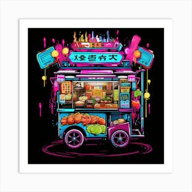 Food Truck 1 Art Print