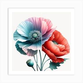 Poppies 4 Art Print