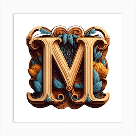 My name M Art Print