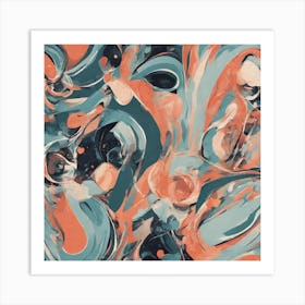 Abstract Painting 6 Art Print