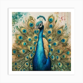 Peacock 1 Art Print