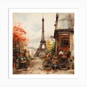 Old Paris By Csaba Fikker 36 Art Print