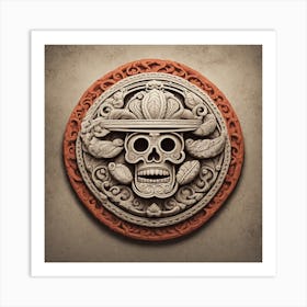 Mexican Skull 64 Art Print