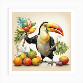 Toucan 45 Art Print