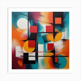 Abstract Painting 1 Art Print