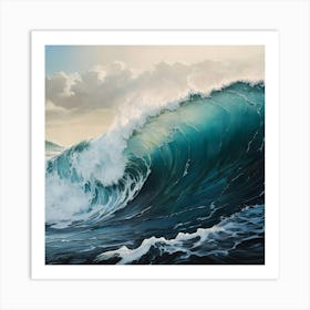 Ocean Wave 3 Art Print