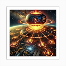 Stellar Reclaimer Disruption Art Print