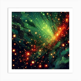 Radiant Sparks 31 1 Art Print