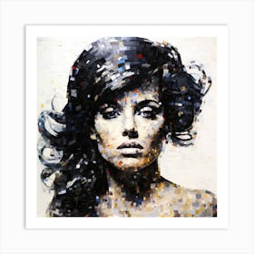 A Winehouse Genre - Tribute To Amy Art Print