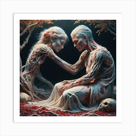 'The Lovers' Art Print