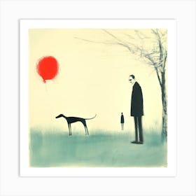 Dogs And Their People XXXI Art Print