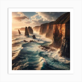 Southern Australia Cliffs 3 Art Print