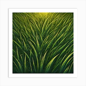 Grass Background 42 Art Print