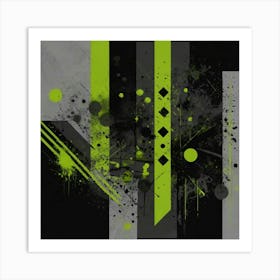 Abstract Piece That Represents Growth Art Print