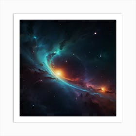 Unique Art Design Pictures Of Space  Art Print