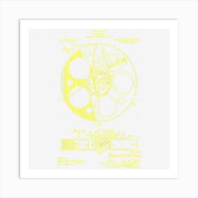 Retro Vintage Camera Filmmaker Film Reel Patent Art Print