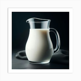 Jug Of Milk Art Print
