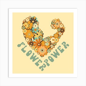 Flower Power Art Print