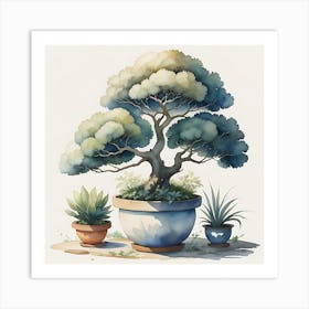 Bonsai Tree Art Print