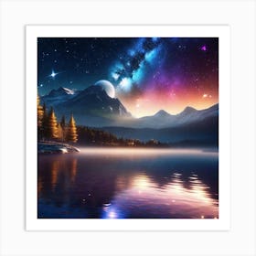 Galaxy Wallpapers Art Print