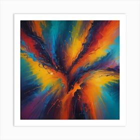 Abstract Painting 199 Art Print