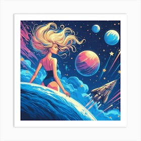 My Universe by dee Art Print