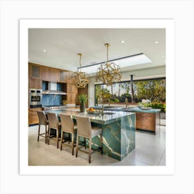 California Kitchen Art Print