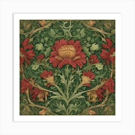 William Morris Inspired 6 Art Print