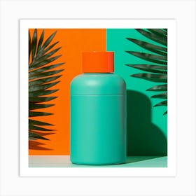 Bottle Of Sunscreen Art Print