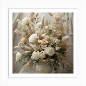 Boho Whispers of Elegance 19 Art Print