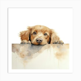 Golden Retriever 13 Art Print