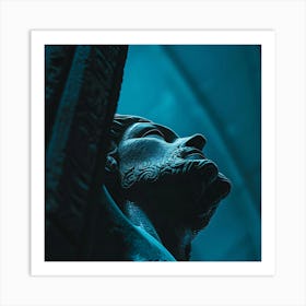 Statue Of Jesus Art Print