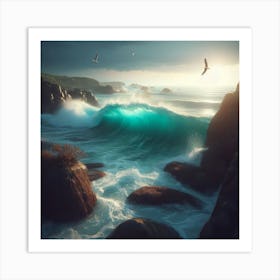 Seascape Art Print