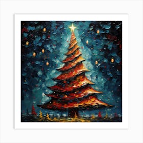 Festive Nostalgia Illumination 1 Art Print